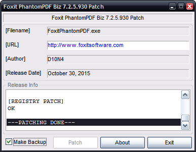 Is foxit phantom pdf safe